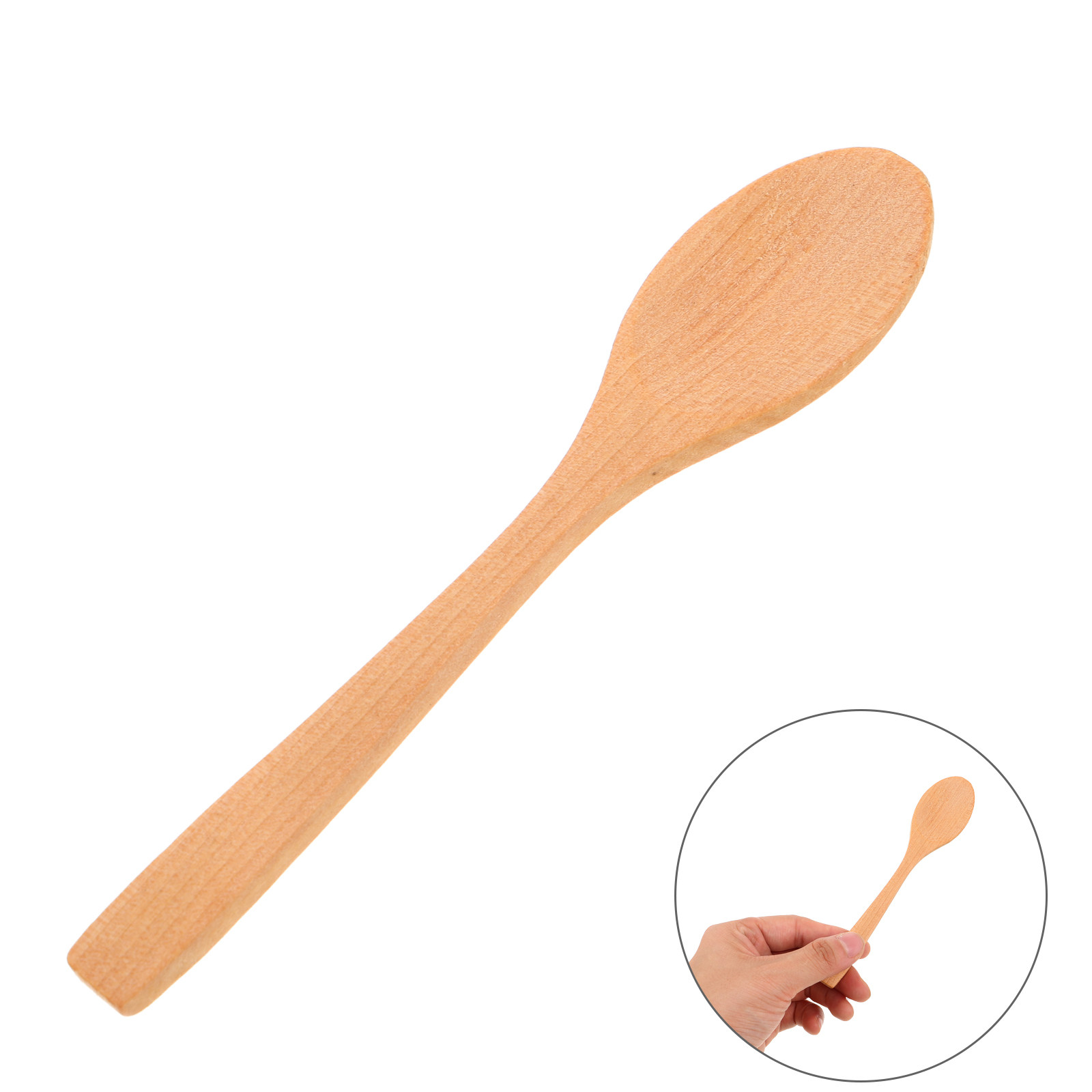 Sugar Scrub Coffee - 10Pcs Mini Wooden Ice Cream Spoons