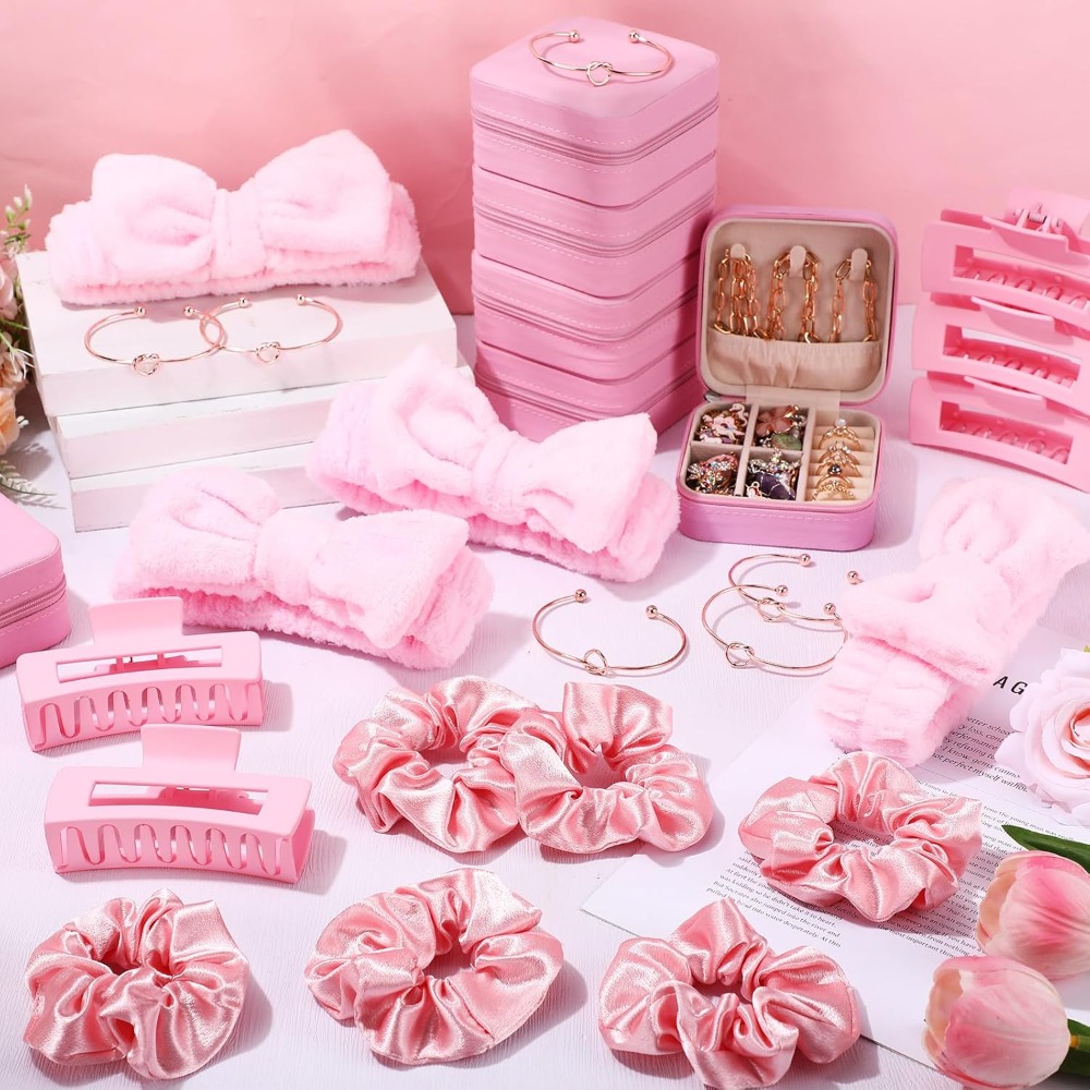 2-12 Sets Pink Fabric Spa Brid - W Spa & Wellness recension och pris