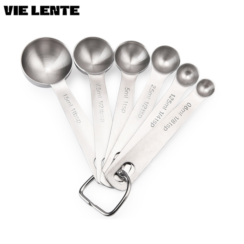 6pcs/set Food-grade Stainless  - Sugar Scrub Coffee recension och pris