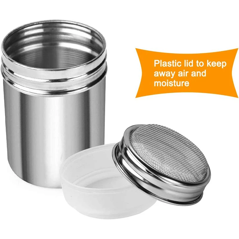 Stainless Steel Powder Sieve w - Sugar Scrub Coffee recension och pris