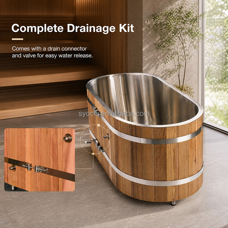 Luxury Stainless Steel Cold Pl - Spa Wellness Luxury recension och pris