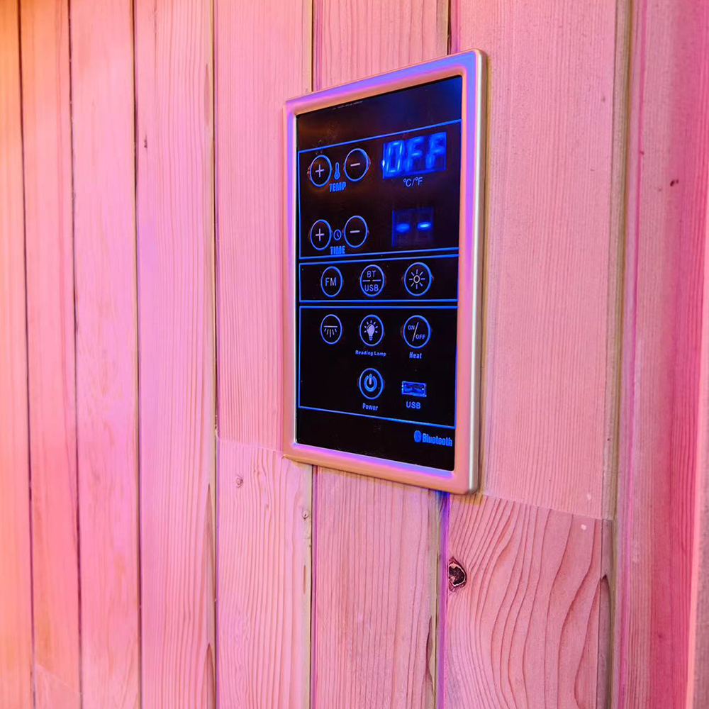 Solid Wood Sauna Room, Customi - Spa Wellness Luxury recension och pris