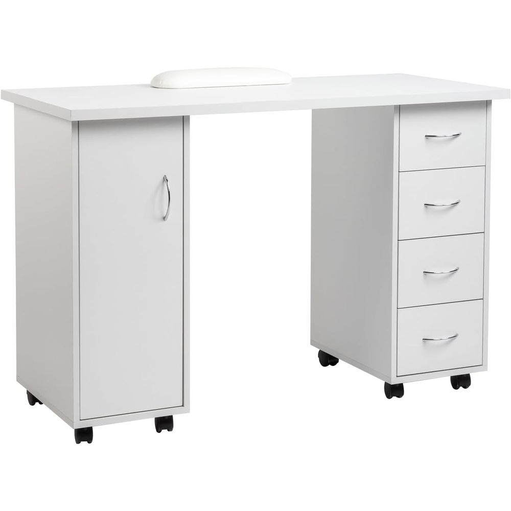 Rolling Manicure Table Nail De - W Spa & Wellness recension och pris