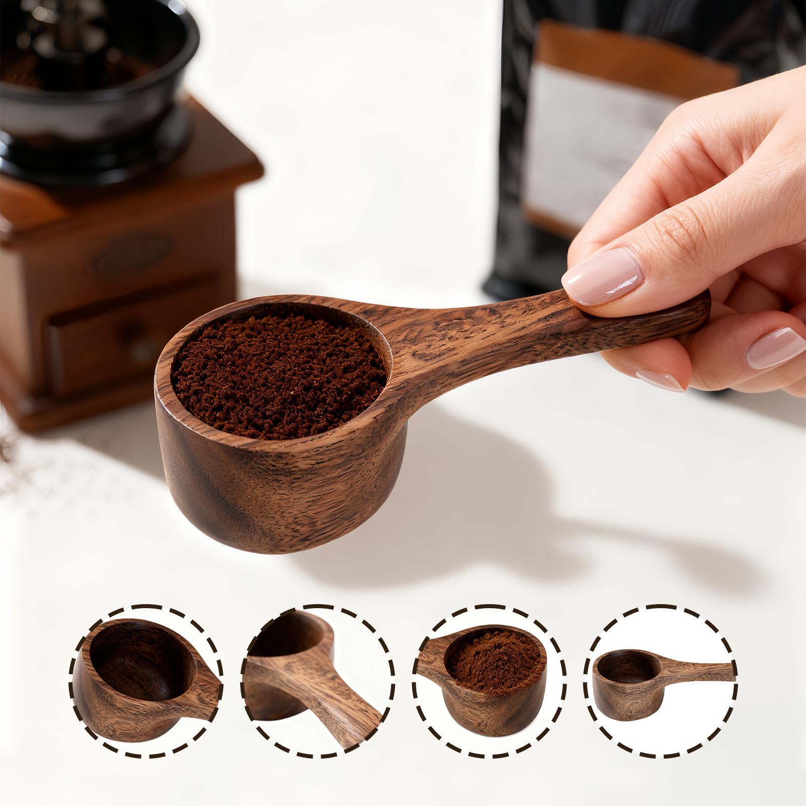 Wooden Coffee Scoop Measuring  - Sugar Scrub Coffee recension och pris