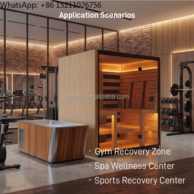 Luxury Sauna Cold Plunge Ice B - Spa Wellness Luxury recension och pris