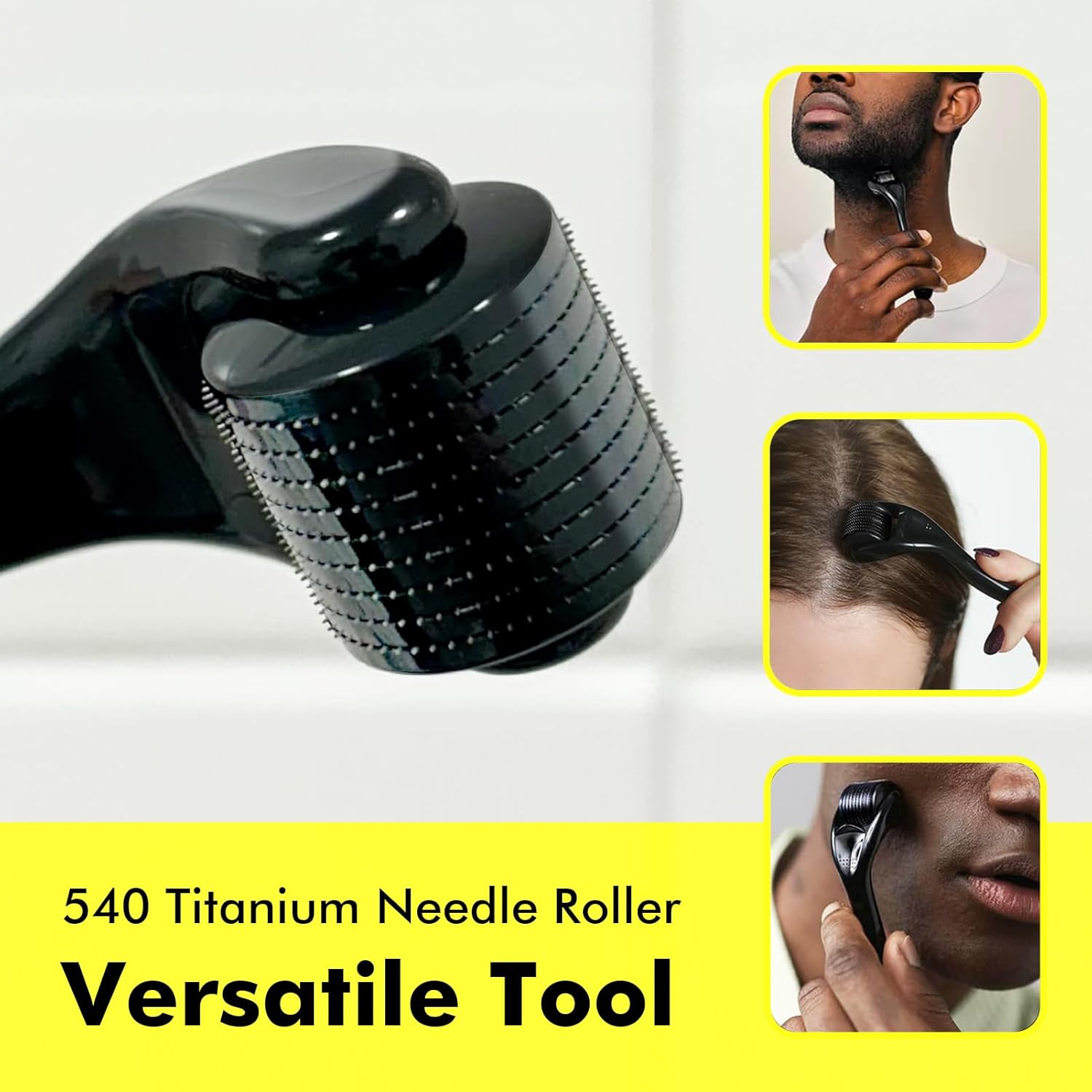 540 Needles for Facial Body Ha - Derma Roller 0.25 recension och pris