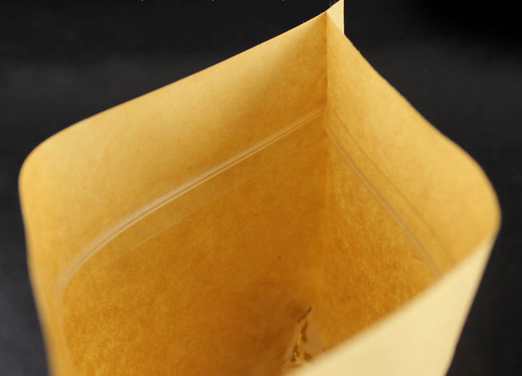 100PCS Flat Bottom Kraft Paper - Sugar Scrub Coffee recension och pris