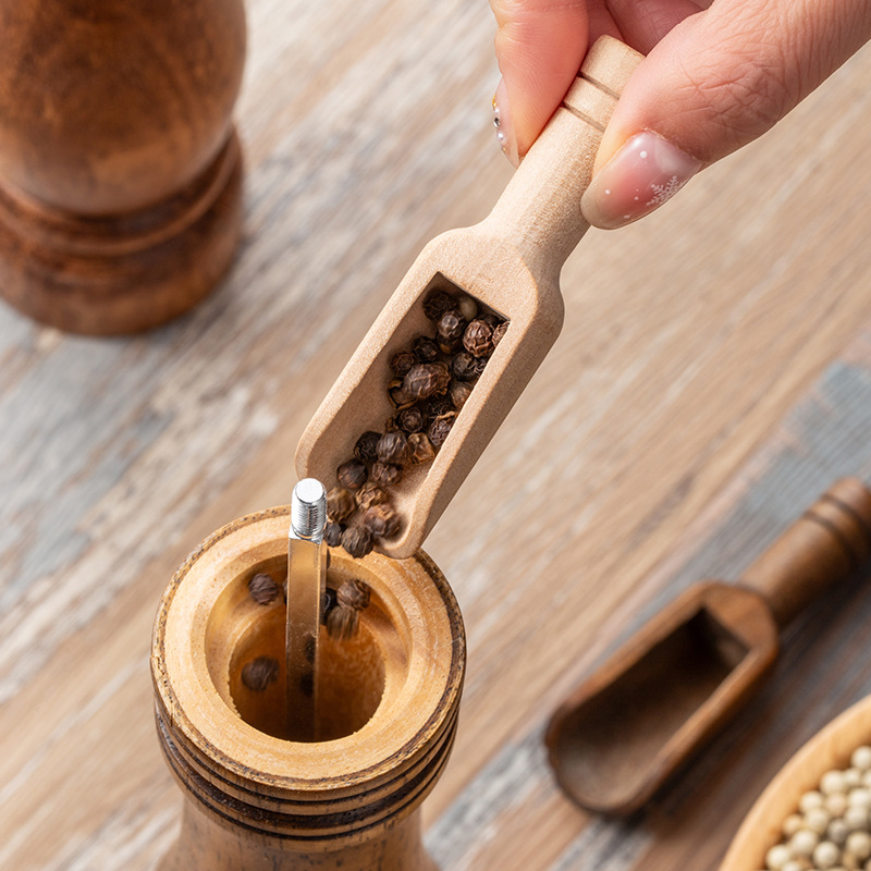 2/5PCS Wooden Coffee Scoop Set - Sugar Scrub Coffee recension och pris