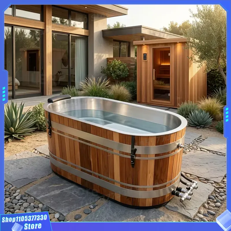 Custom U Shaped Cold Plunge Tu - Spa Wellness Luxury recension och pris