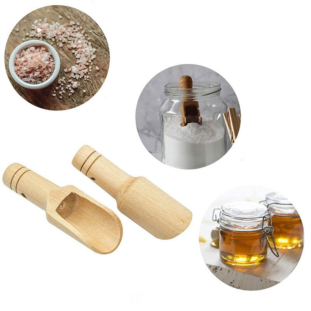 10pcs Wooden Small Little Mini - Sugar Scrub Coffee recension och pris