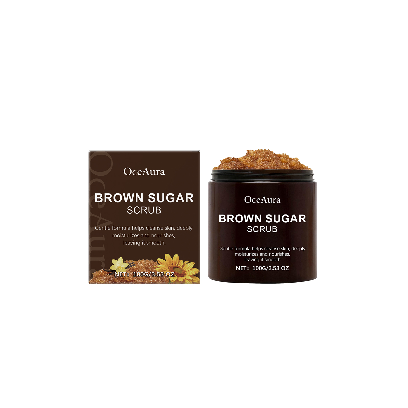 Brown Sugar Body Scrub Deep Cl - Sugar Scrub Coffee recension och pris