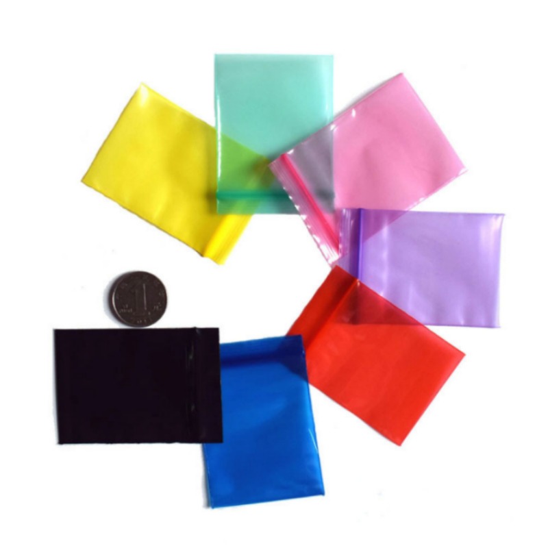50/100PCS Thick PE Plastic Zip - Sugar Scrub Coffee recension och pris
