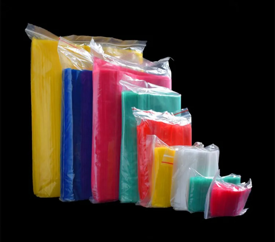 50/100PCS Thick PE Plastic Zip - Sugar Scrub Coffee recension och pris
